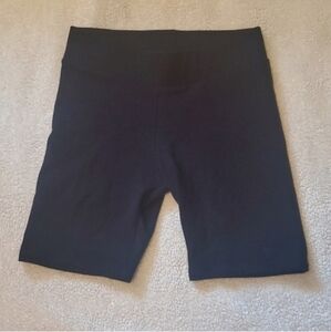 All saints black knit shorts